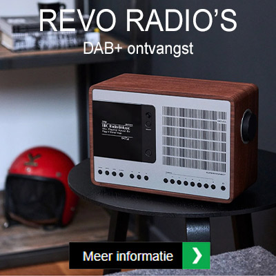 Revo tafelradio's met DAB+ Revo tafelradio's met DAB+
