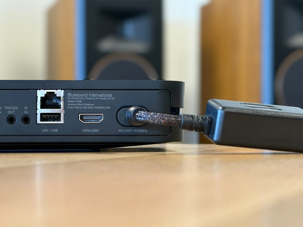 Sbooster NODE AIB V2 (Bluesound NODE N132 upgrade) in gebruik