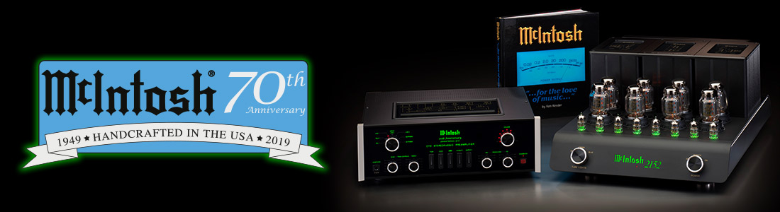 McIntosh 70th Anniversary jubileum modellen bij HOBO hifi
