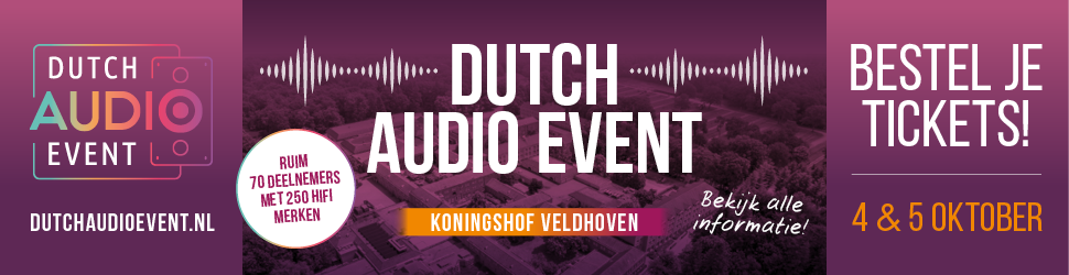 Dutch Audio Event: bestel tickets