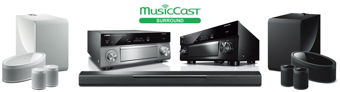MusiccCast Surround van Yamaha: mix naar wens