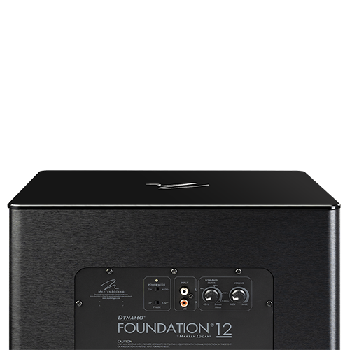 MartinLogan Foundation 12 subwoofer achterkant